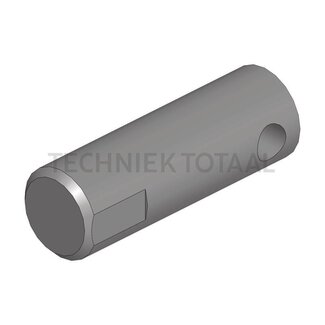 Scharmüller Bolzen Anhängerkupplung Ø 25 x 73 mm, W255, W295