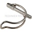 GRANIT Rohrklappstecker 10 x 65 - 5 Stück - 20006952502/5 | A: 9,5 mm | B: 50 mm | C: 65 mm | D: 85 mm | E: 21,5 mm | F: 24 mm | Ausführung: verzinkt