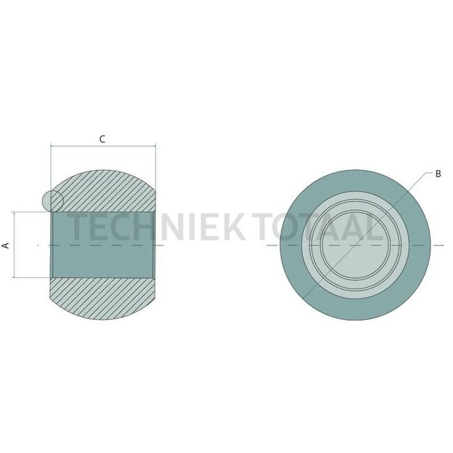 GRANIT Unterlenkerkugel Heavy Duty VPE 10 Kat. 2 / 3 - 10 Stück - 200120036/10 | Kategorie: 2 / 3 | Ausführung: Heavy Duty | A: 28 mm | B: 64 mm | C: 45 mm | Beschreibung: Granit HD Kugeln bestehen aus einem besonders harten und zähen Kugellagerstahl, 100Cr6. Be