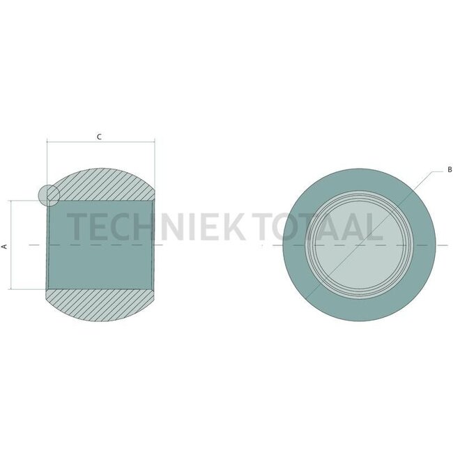 GRANIT Sphère pour bras de relevage Heavy Duty, - 10 pièces - 200120037/10
