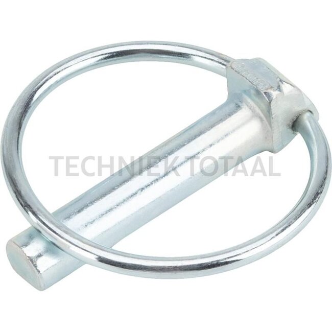 GRANIT Linch pin set - 100 pcs. - 20023272/100 | Version: galvanised | A: 10 mm | C: 41 mm | F: 47 mm