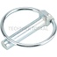 GRANIT Klappstecker-Satz - 100 Stück - 20023272/100 | Ausführung: verzinkt | A: 10 mm | C: 41 mm | F: 47 mm