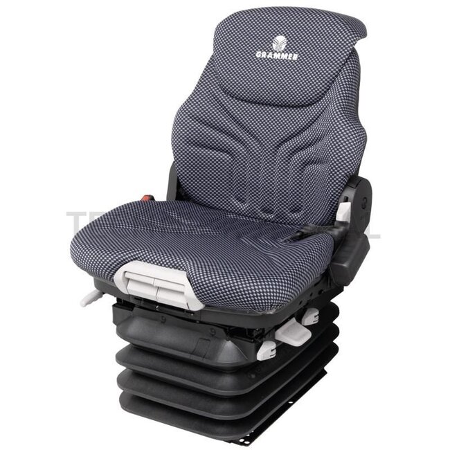 GRAMMER Maximo XXL MSG95AL/731 - 2401292187KNH | Zittingtype: MSG95AL/731 | Ophanging: luchtgeveerd | Bekledingstype: Stof | Zittingcontactschakelaar: Ja | Spoormaat: 260 mm | Zittingbreedte: 530 mm | Joystickconsole: Optioneel | Horizontale vering in de lengteri