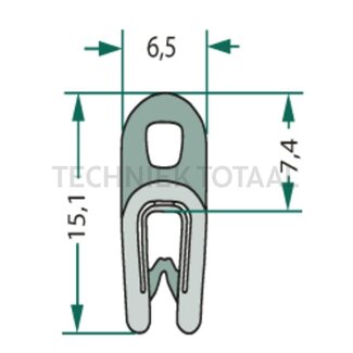 GRANIT Rubber seal - 5 meters