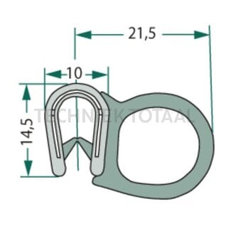 GRANIT Dichtgummi - 5 Meter