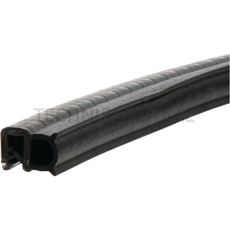 GRANIT Fenstergummi Klemmbereich 2 mm, b 11,8 mm, h 13 mm - 1 Meter