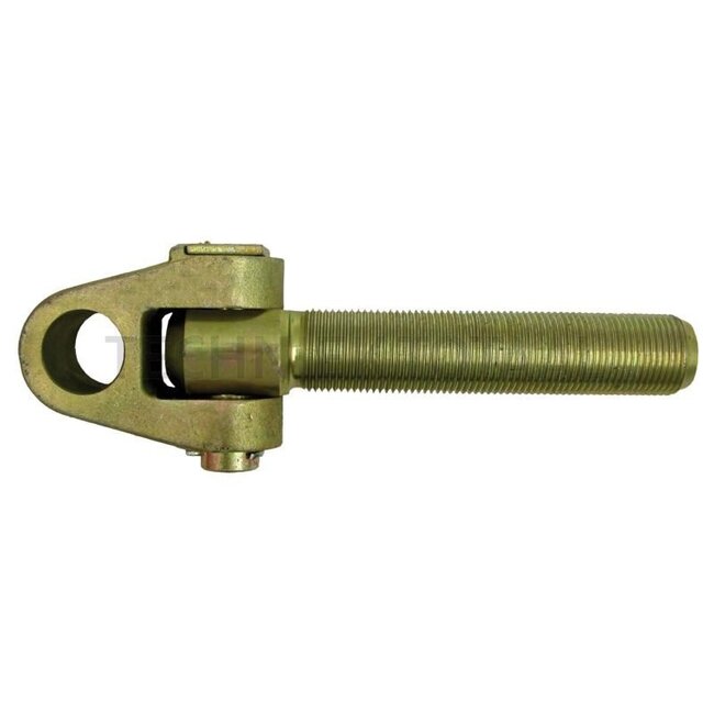 CBM Fork joint head - 712TFS02DX | I: M36 x 3 mm | C: 241 mm | A: 25,4 mm | D: 87 mm | E: 51 mm | d1: 25 mm | L: 54 mm | B: 207 mm | Version: Right-hand thread | Category: 2 / 25.4