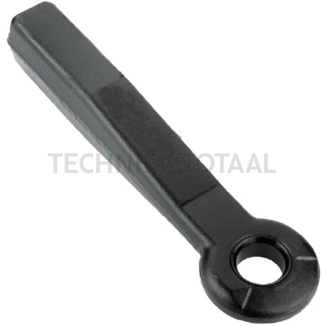 Walterscheid Drawbar eye - 770ZO74054-40A-4 | Version: Standard drawbar eye | D-value: 25 kN | Towing eye Ø: 40 mm | Load capacity: 500 kg | Colour: Bare metal | Lock: Standard drawbar eye | A: 370 mm | B: 40 mm | Description: The ring and shaft dimensions of the draw
