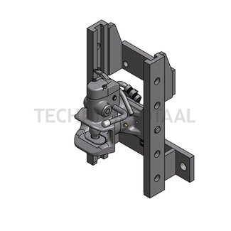 ROCKINGER Hitch support 270/25/32, 1600 kg, 70 kN black