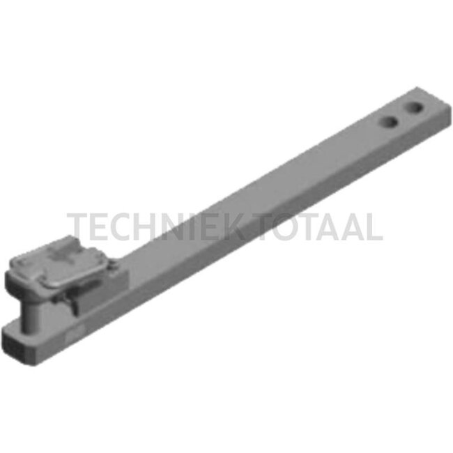 ROCKINGER Drawbar - 787801L4222C | Load capacity: 1400 / 2700 kg | D-value: 89,3 kN | Colour: black | Assembly notes: Drawbar with different support lengths  | only when used with hitch support RO880B4212C
