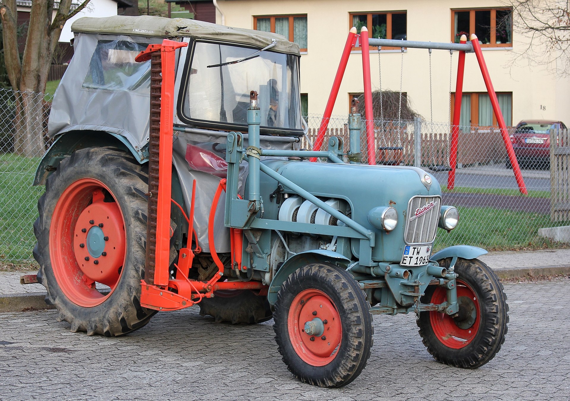 Übersicht der Eicher Schmalspur Oldtimer Traktoren