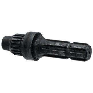 Aftakas-eindstuk 182,5 mm, 1 3/8 inch 6 groeven, 540 omw./min.