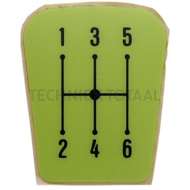 GRANIT Gearshift pattern - 70806310, F822100090010