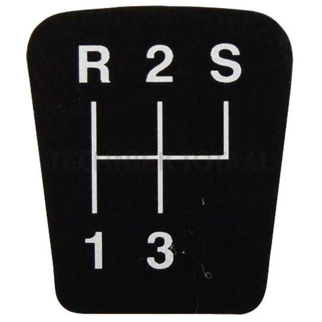 GRANIT Gearshift pattern - 70806379, 278124090200