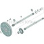 GRANIT Drive shaft clutch plate Fendt Farmer 409-412, Fendt 411-415