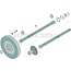 GRANIT Drive shaft For clutch disc - 70806467, 718100420012, 718100420011, 718100420010