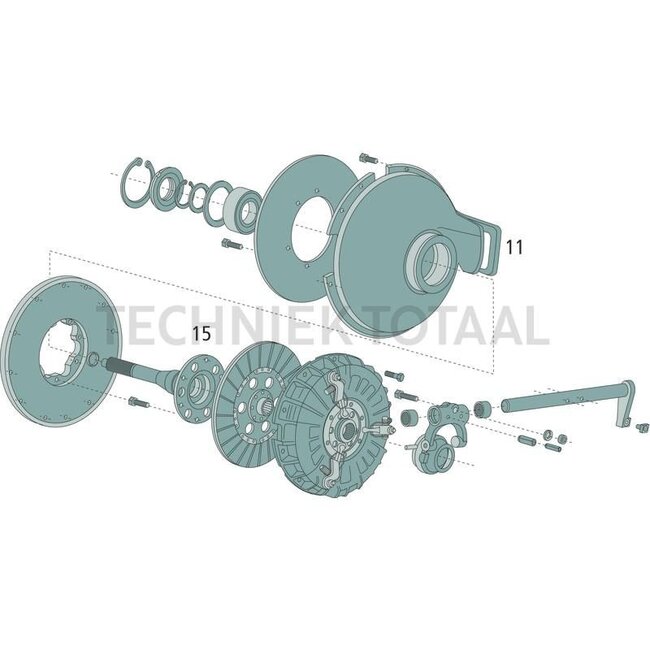 GRANIT Band For clutch bearing wall - 70806496, 178100100111, 178100100110