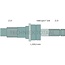 GRANIT Aftakas-eindstuk 1 3/8" 21 spline, 1000 omw./min Fiat G 190-240