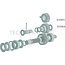 GRANIT Gear wheel four-wheel drive 27 teeth Fiat 90-90, 100-90, 110-90
