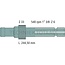 GRANIT Aftakas-eindstuk 540 omw./min., 1 3/8 inch 6 splines John Deere