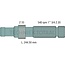 GRANIT PTO shaft end piece 244,5 mm, 1 3/4" 20 splines, 33 teeth John Deere