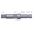 GRANIT Aftakas-eindstuk 260 mm, 1 3/8" 6 spline, 540 omw./min. John Deere