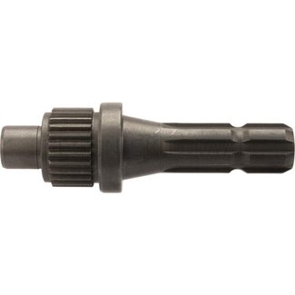 GRANIT Aftakas-eindstuk 196 mm, 1 3/8" 6 splines Landini
