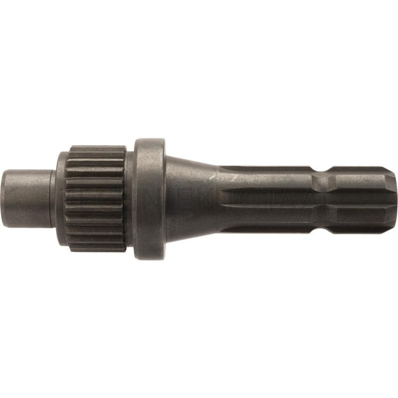 Aftakas-eindstuk 196 mm, 1 3/8" 6 splines Landini