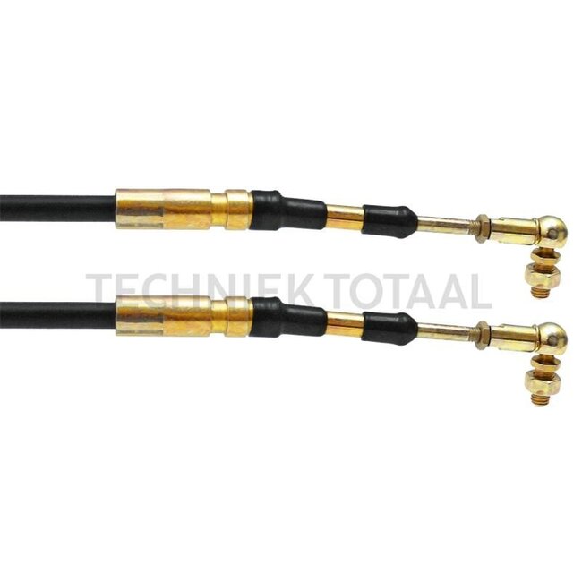 GRANIT Gearshift cable for changing gear - 70815009, 3781153M1 | Cable length: 820 mm | Sleeve length: 700 mm | Thread: M8