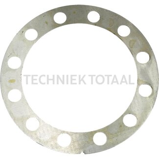 GRANIT Stelplaatje 0,38 mm achterbrug Massey Ferguson 35-550, Super 90