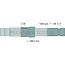 GRANIT PTO shaft end piece 1 3/8 inch, 21 splines, 286,5 mm, 1000 rpm