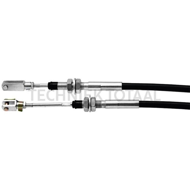 GRANIT Shift cable for PTO engagement - 70815374, 3386162M2 | Cable length: 2160 mm | Sleeve length: 1990 mm | Thread: M6
