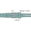 GRANIT PTO shaft end piece 1 3/8 inch, 6 splines, 295 mm, 1000 rpm