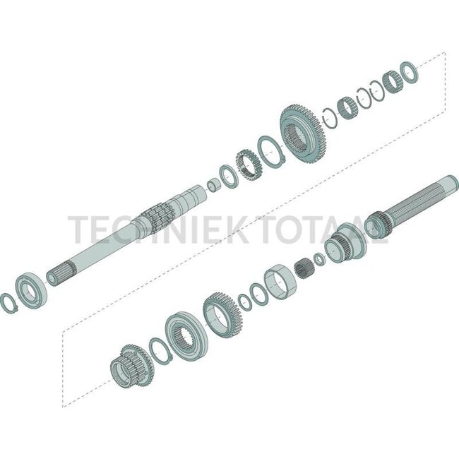 GRANIT As Getriebe New Holland TD 4.70F-5.110, 65F-85F