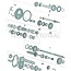 GRANIT Clutch shaft Ford 5100 up to year of manufacture 04/71, 7110 up to year of manufacture 05/71