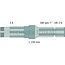 GRANIT Zapfwellenendstück 1 3/8 Zoll, 6 Keilnuten, 230 mm, 540 U/min Renault