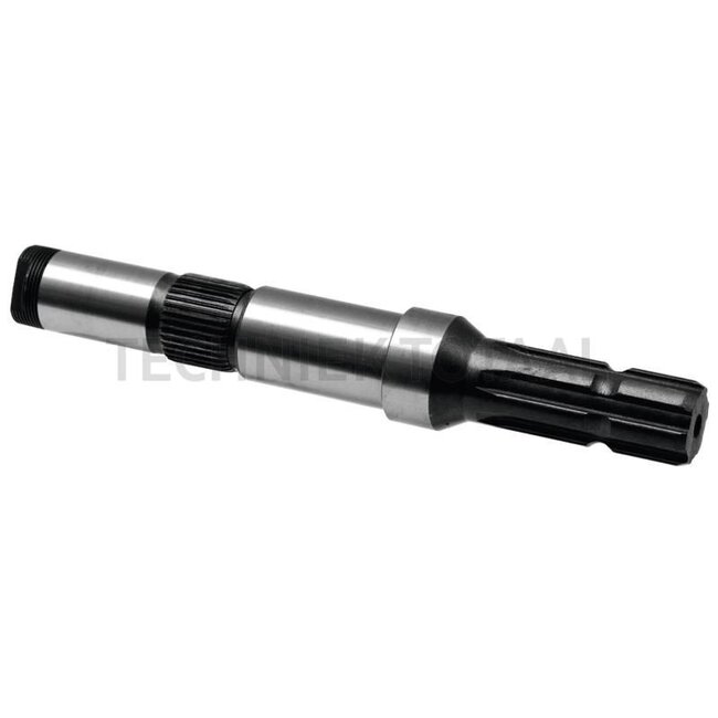 GRANIT PTO shaft end piece - 70818771, 7700014299, 7700012303 | Version: Length 295 mm, 1 3/8", 6 splines, 1000 rpm
