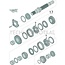 GRANIT Gear wheel main shaft 31 teeth Valtra-Valmet