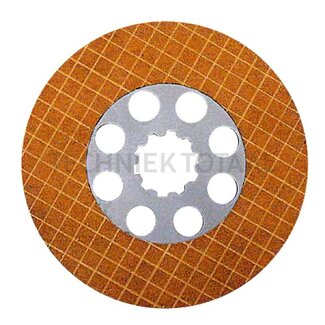 GRANIT Remschijf natte remmen Ø 255 mm, dikte 8,8 mm, 10 tands