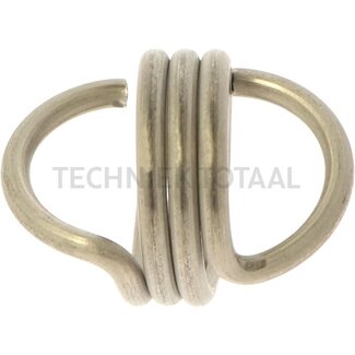 GRANIT Zugfeder für Betätigungsscheibe, Länge 30 mm, Ø 21,3 mm, Drahtstärke 2,5 mm, Anschluss parallel