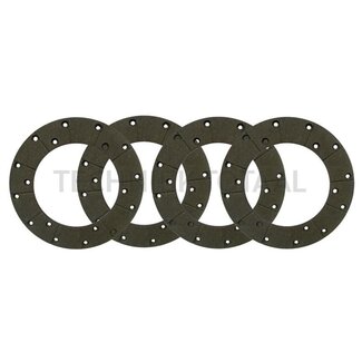 GRANIT Jeu de garnitures de frein - 4 pièces