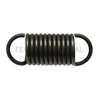 GRANIT Tension spring for brake pedal, length 76 mm, Ø 27 mm, wire thickness 3,5 mm, connection 90¬∞ offset