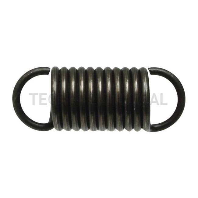 GRANIT Tension spring for brake pedal, length 76 mm, Ø 27 mm, wire thickness 3,5 mm, connection 90¬∞ offset - 71702193, 786475R3, 786475R2, 786475R1