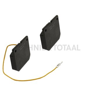 GRANIT Bremsbelag Fußbremse 90 x 76 x 17 mm Case IH, New Holland
