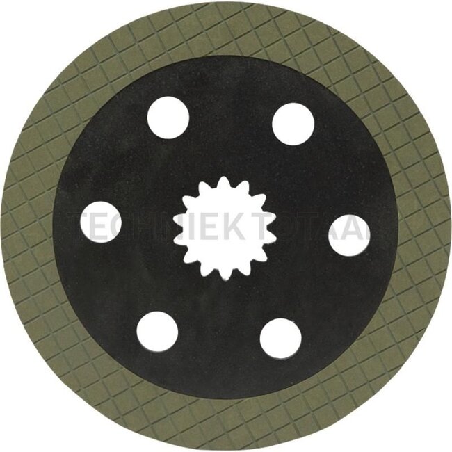 GRANIT Brake disc Ø 326,7 mm, inner-Ø 60,2 mm, thickness 9,6 mm, 14 teeth