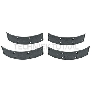 GRANIT Jeu de garnitures de frein - 4 pièces