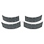 GRANIT Remvoeringset 205 x 63 x 4,5 mm David Brown, IHC - 4 stuks