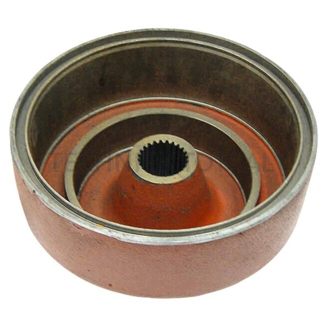 GRANIT Brake drum inner Ø = 254 mm, new version, with screw and washer - 71704029, 4323315