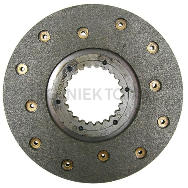 GRANIT Bremsscheibe Ø 152 mm, 24 Zähne, Stärke 12,4 mm - 71704082, 04377280, 04377281 | Menke-Nr.: 68255