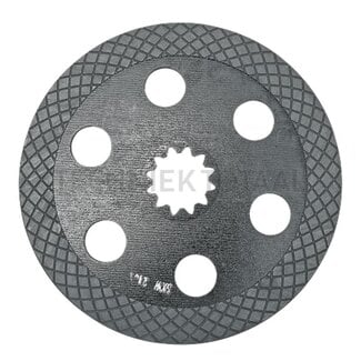 Brake disc Ø 282 x 46,5 mm, 7 mm thick, 13 teeth